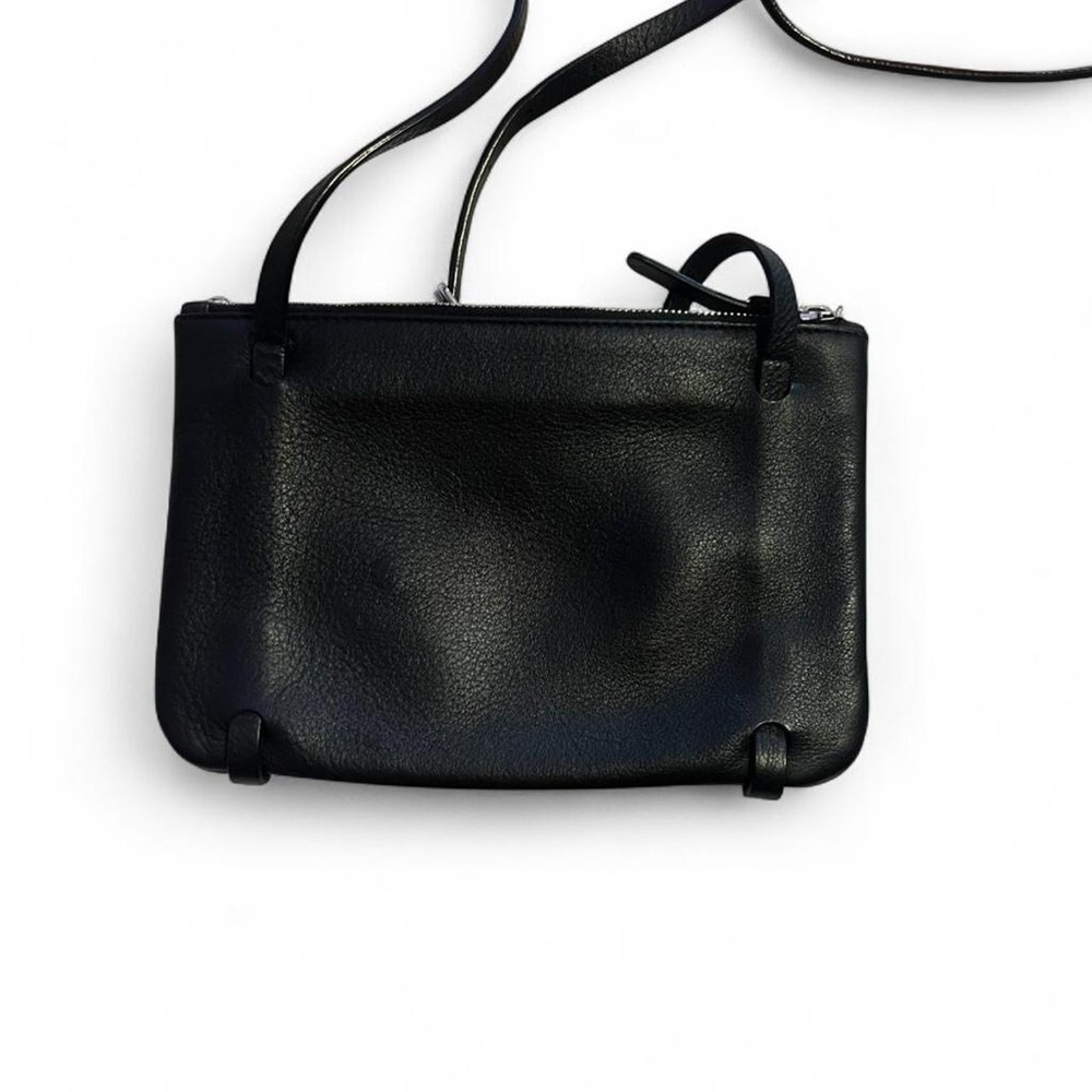 Balenciaga Black Leather Zip Pouch - Picture 2 of 4